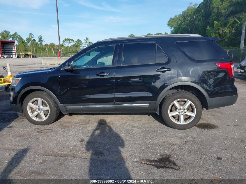 2017 Ford Explorer Xlt VIN: 1FM5K8D86HGC98521 Lot: 39999002