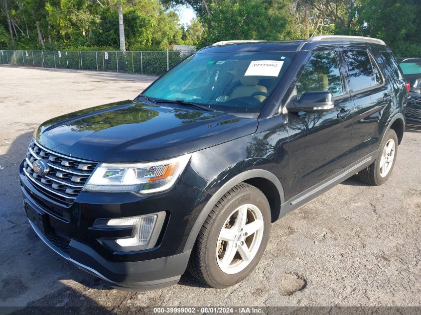 1FM5K8D86HGC98521 2017 FORD EXPLORER - Image 2