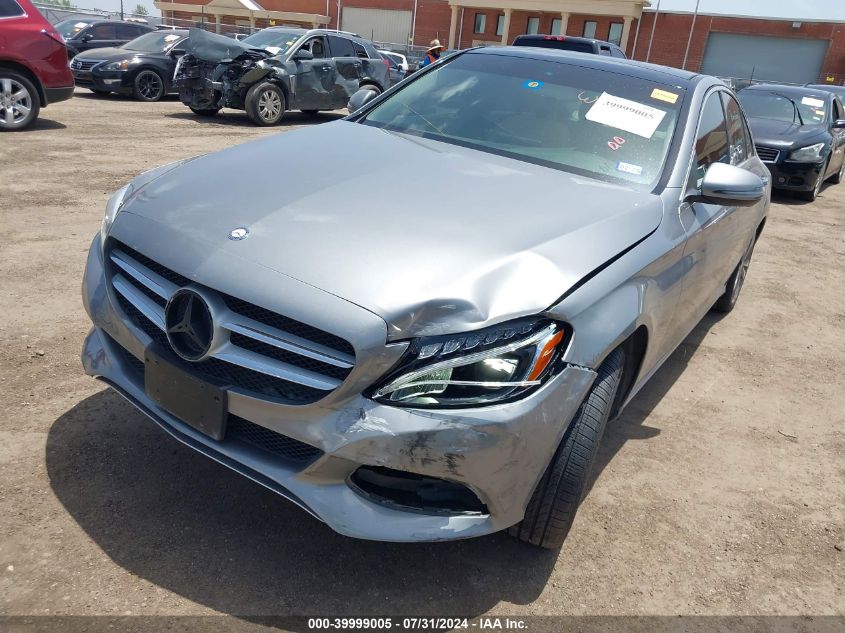 55SWF4JB3GU163364 2016 MERCEDES-BENZ C CLASS - Image 2