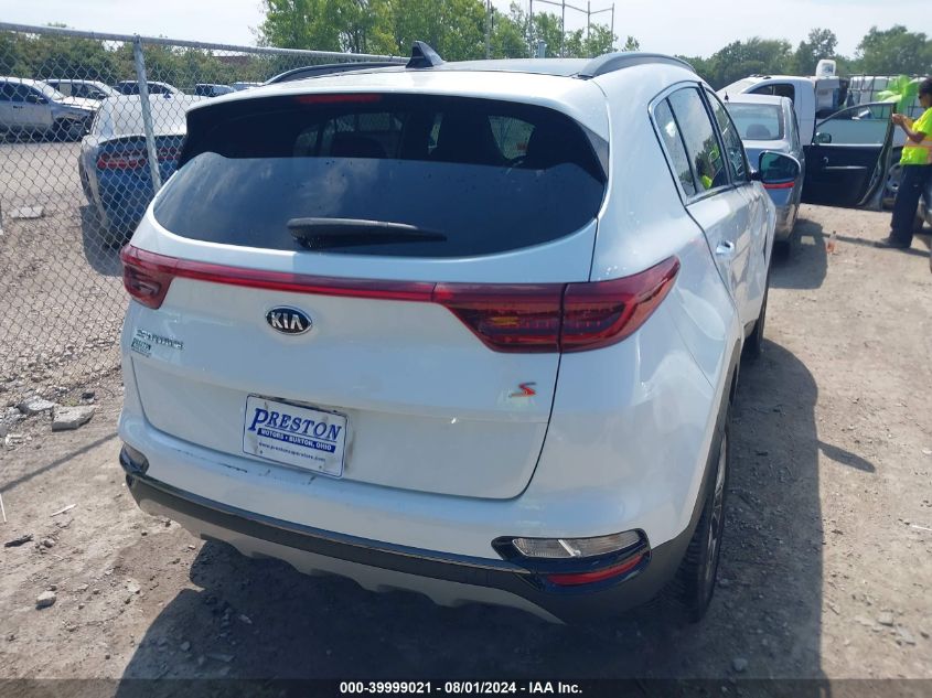 2020 Kia Sportage S VIN: KNDP6CAC5L7656911 Lot: 39999021