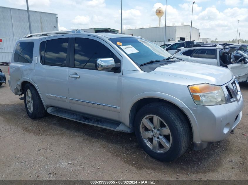 2010 Nissan Armada Platinum VIN: 5N1AA0NC7AN623460 Lot: 39999055