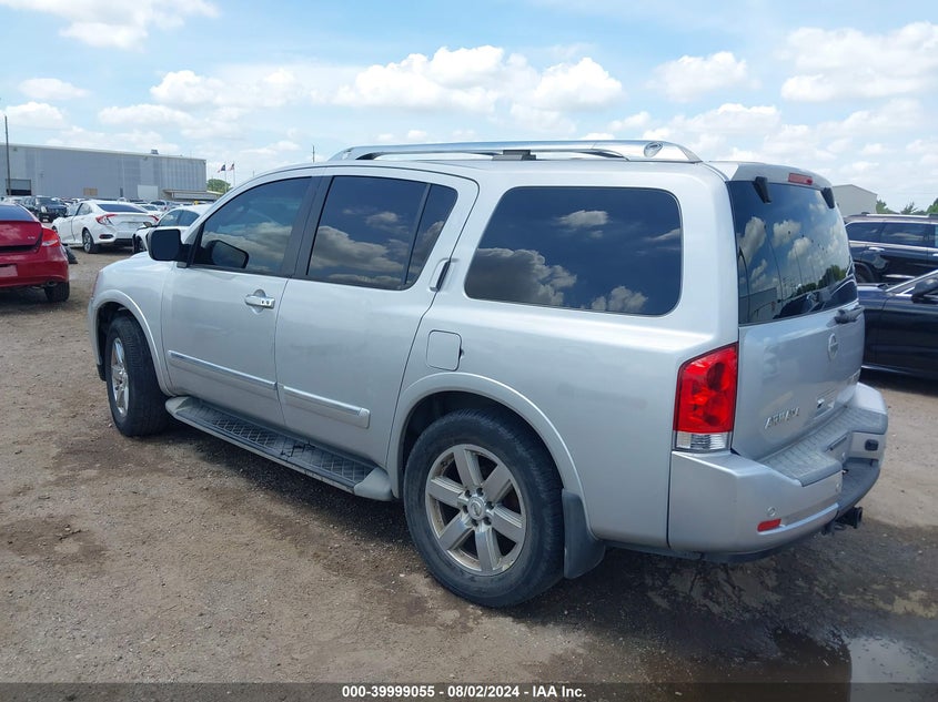 2010 Nissan Armada Platinum VIN: 5N1AA0NC7AN623460 Lot: 39999055