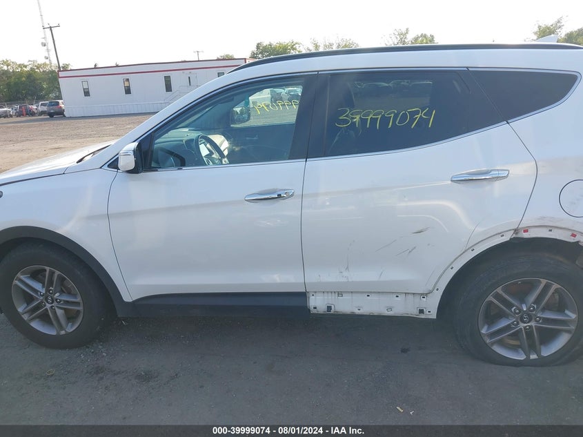 2017 Hyundai Santa Fe Sport 2.4L VIN: 5NMZUDLB2HH020939 Lot: 39999074