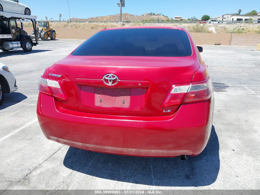 2007 Toyota Camry Le VIN: 4T1BE46K17U020816 Lot: 39999093