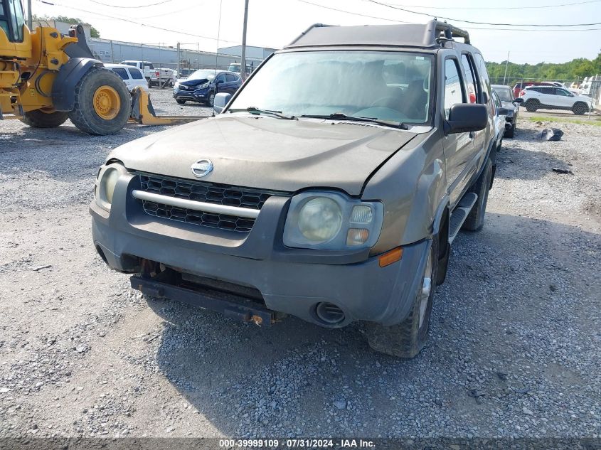 2002 Nissan Xterra Xe VIN: 5N1ED28T92C591057 Lot: 39999109