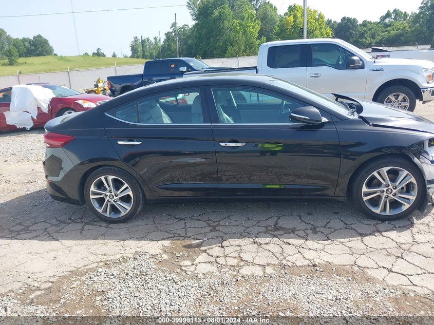 2017 HYUNDAI ELANTRA LIMITED - KMHD84LF1HU149728