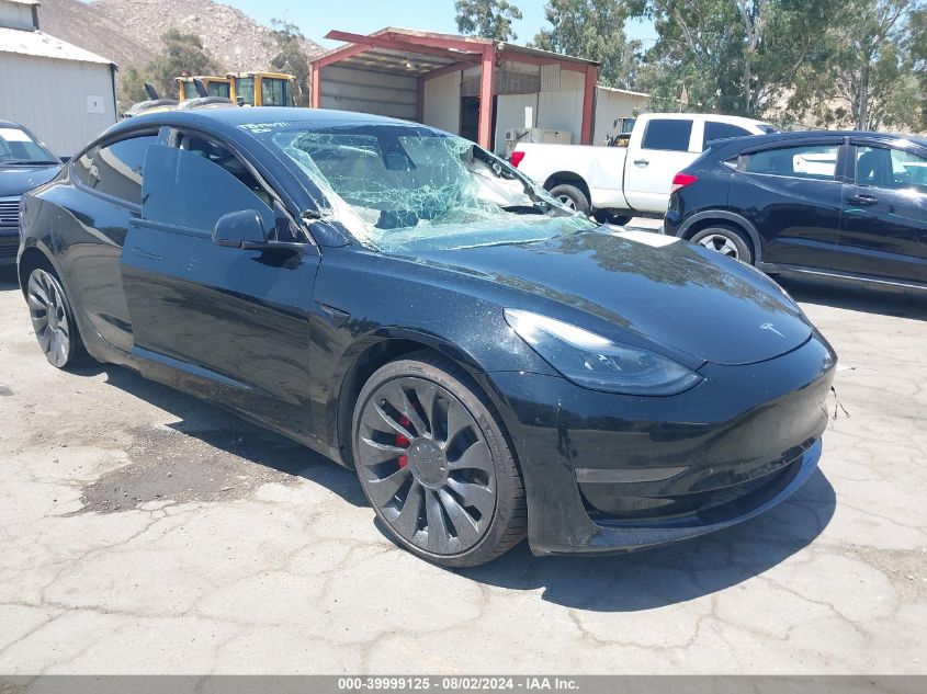 5YJ3E1EC2PF615183 2023 TESLA MODEL 3 - Image 1