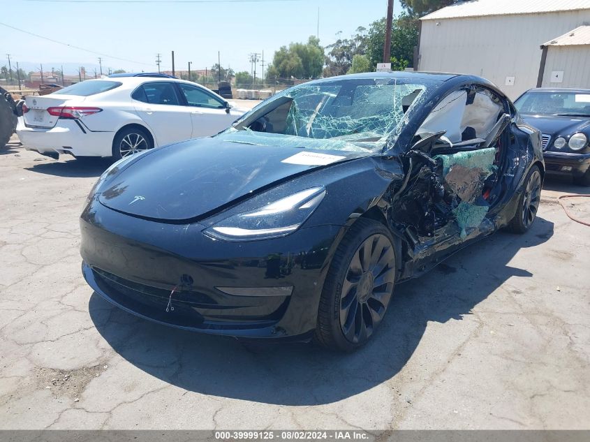 5YJ3E1EC2PF615183 2023 TESLA MODEL 3 - Image 2