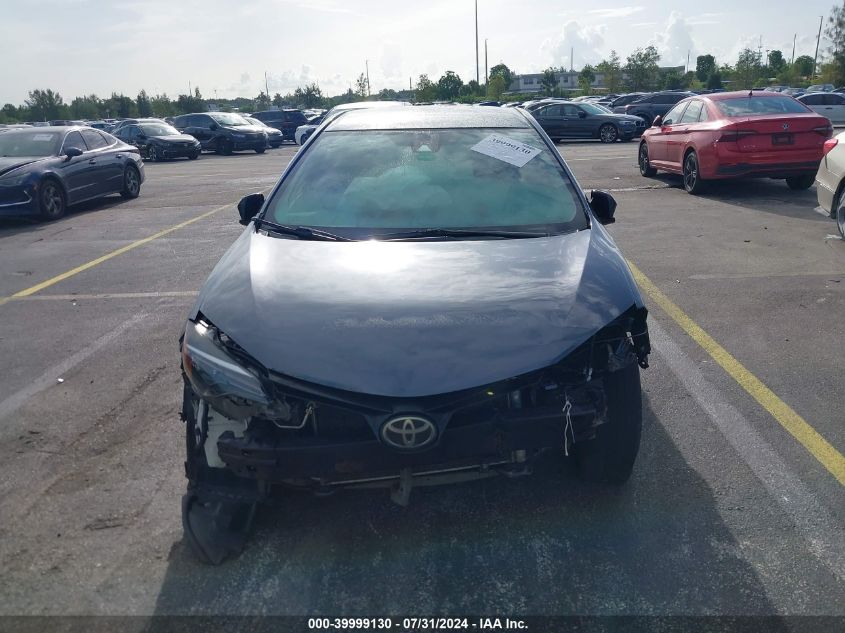 2018 Toyota Corolla Le VIN: 5YFBURHE0JP795219 Lot: 39999130