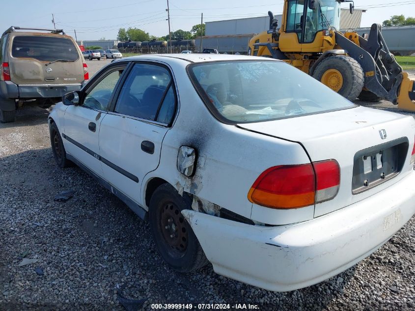 1998 Honda Civic Lx VIN: 2HGEJ6677WH536881 Lot: 39999149