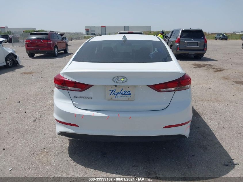 2018 Hyundai Elantra Sel VIN: 5NPD84LF6JH342588 Lot: 39999167