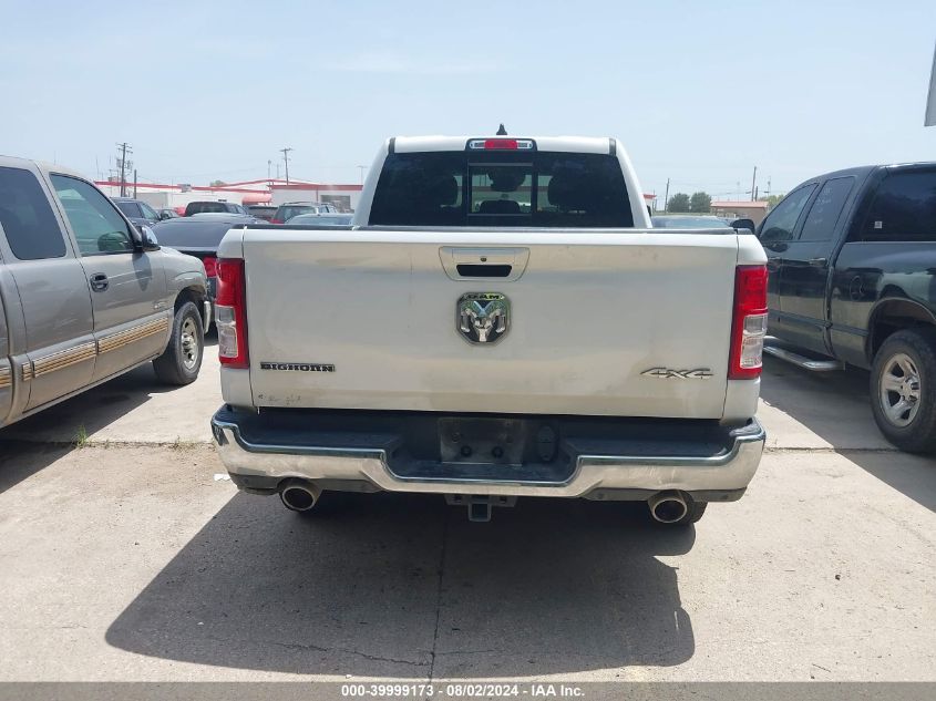 2022 Ram 1500 Big Horn 4X4 6'4 Box VIN: 1C6SRFMT0NN161052 Lot: 39999173