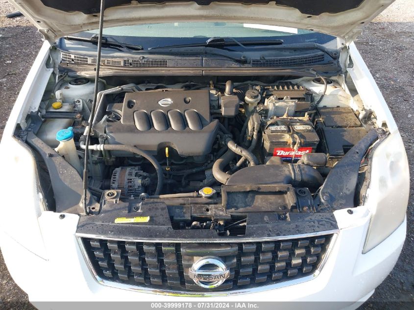 2008 Nissan Sentra 2.0S VIN: 3N1AB61E38L688346 Lot: 39999178