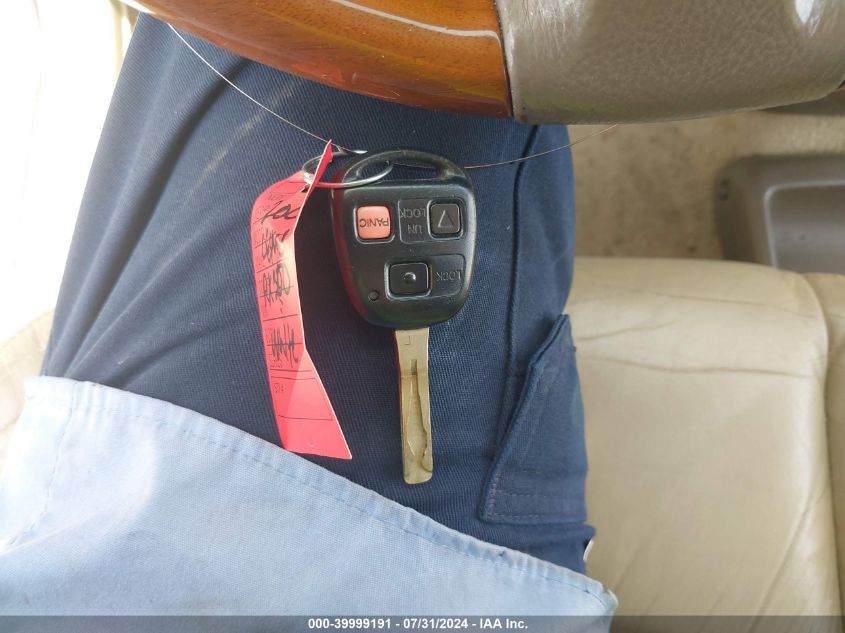 2002 Lexus Rx 300 VIN: JTJGF10U920135838 Lot: 39999191