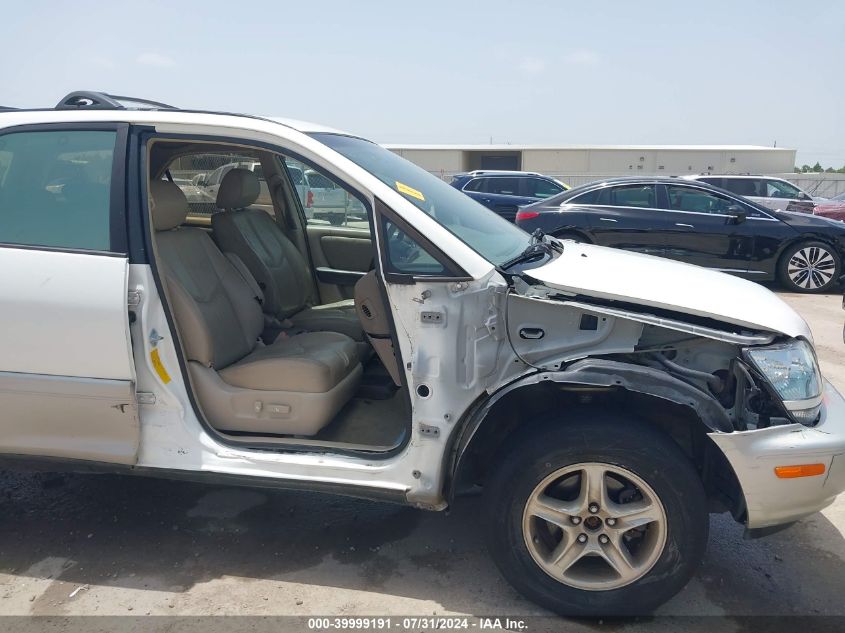 2002 Lexus Rx 300 VIN: JTJGF10U920135838 Lot: 39999191