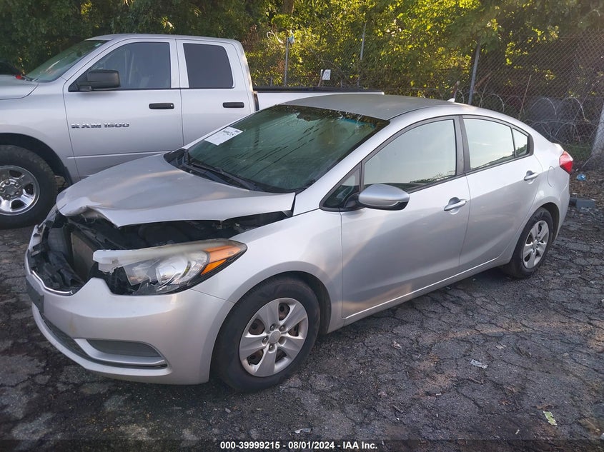 2016 KIA FORTE LX - KNAFK4A6XG5500059