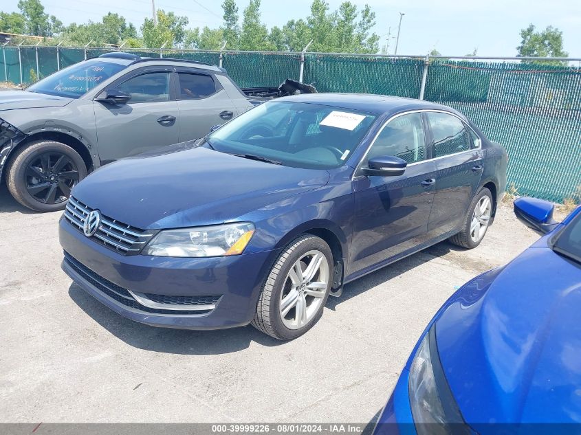 1VWBN7A32EC050803 | 2014 VOLKSWAGEN PASSAT