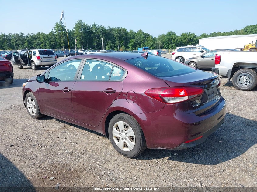 2017 KIA FORTE LX - 3KPFK4A73HE147939