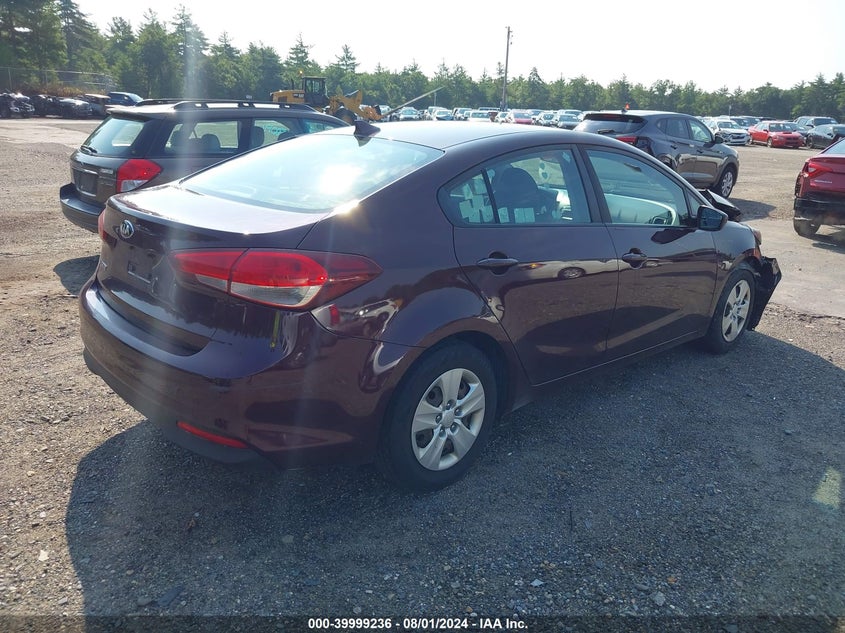 2017 KIA FORTE LX - 3KPFK4A73HE147939