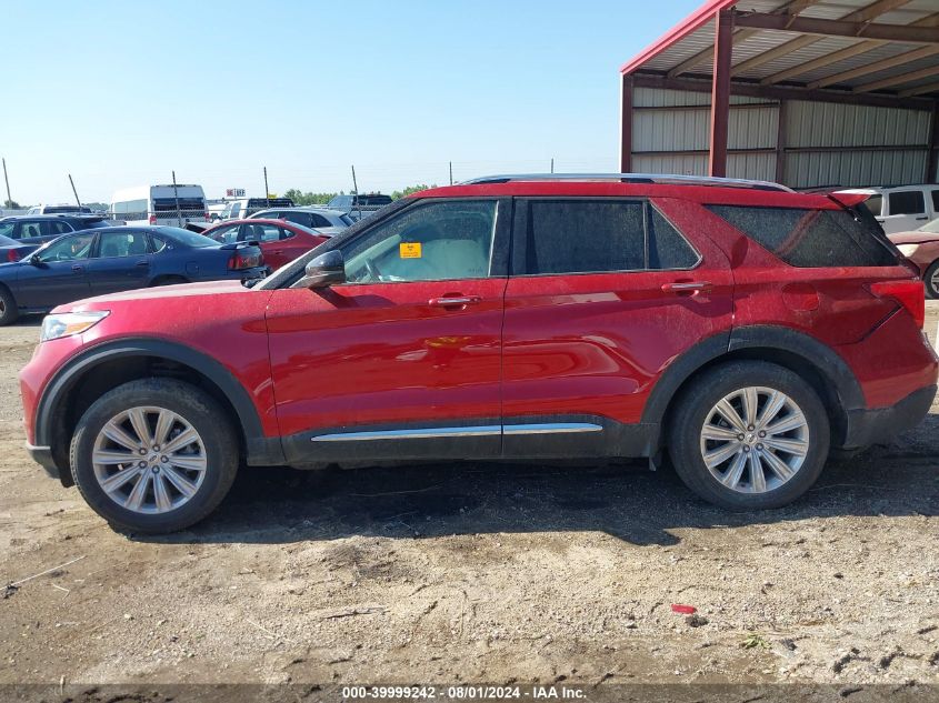 2020 Ford Explorer Limited VIN: 1FMSK8FH0LGB82501 Lot: 39999242