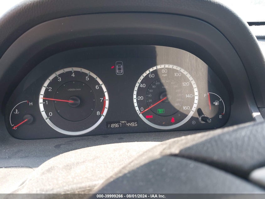 2009 Honda Accord 2.4 Lx-P VIN: 1HGCP25409A103542 Lot: 39999266