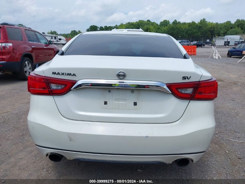 2016 Nissan Maxima 3.5 Sv VIN: 1N4AA6AP1GC438170 Lot: 39999275