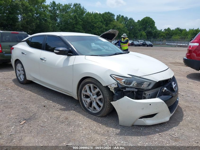 2016 Nissan Maxima 3.5 Sv VIN: 1N4AA6AP1GC438170 Lot: 39999275