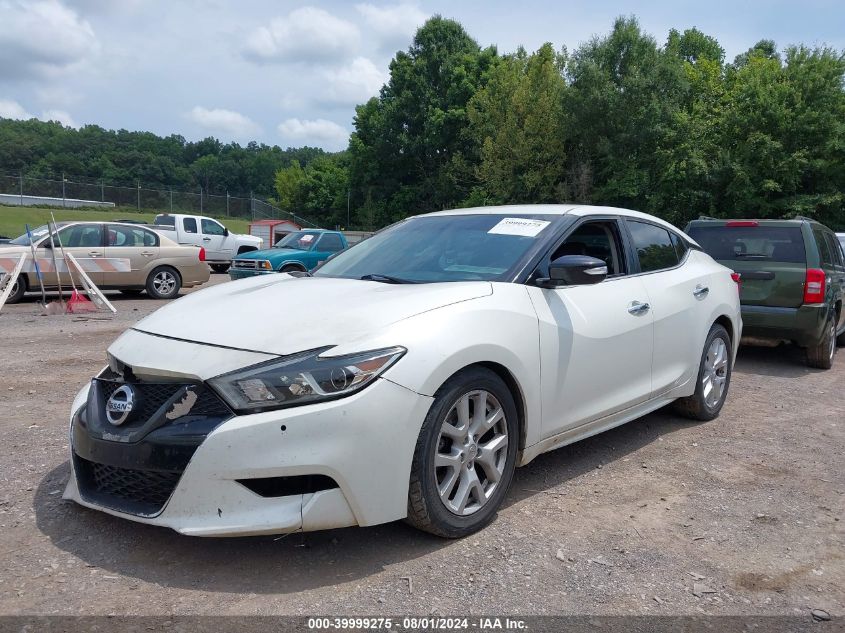 2016 Nissan Maxima 3.5 Sv VIN: 1N4AA6AP1GC438170 Lot: 39999275