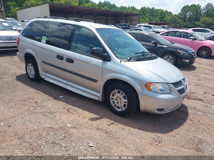 2006 Dodge Grand Caravan Se VIN: 1D4GP24R86B616737 Lot: 39999280