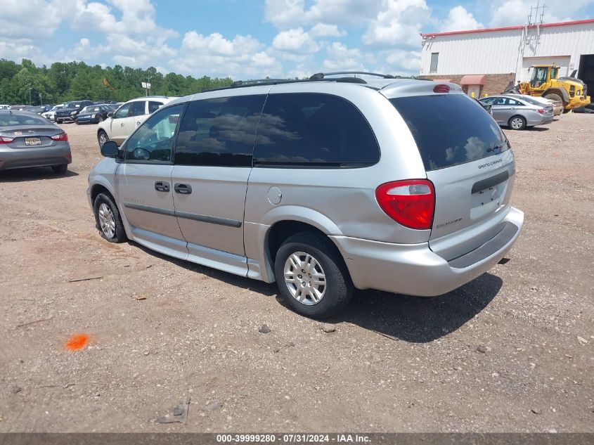 2006 Dodge Grand Caravan Se VIN: 1D4GP24R86B616737 Lot: 39999280