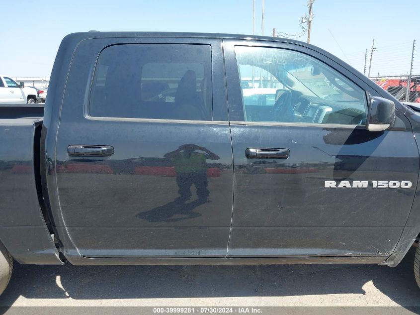 2012 Ram 1500 Sport VIN: 1C6RD7MT6CS257463 Lot: 39999281