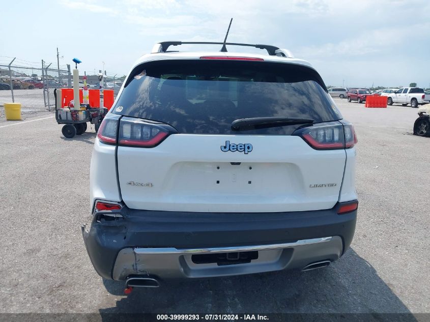 2021 Jeep Cherokee Limited 4X4 VIN: 1C4PJMDX3MD166442 Lot: 39999293