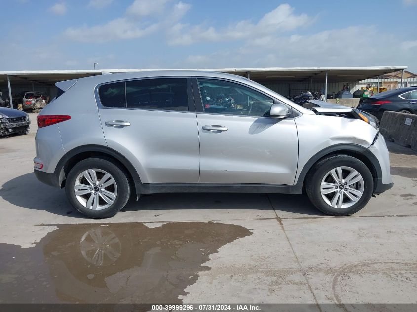 2018 Kia Sportage Lx VIN: KNDPM3AC5J7384508 Lot: 39999296