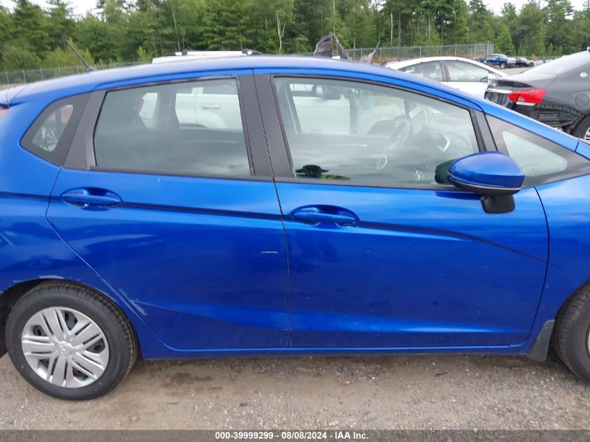 2019 Honda Fit Lx VIN: 3HGGK5H42KM730989 Lot: 39999299