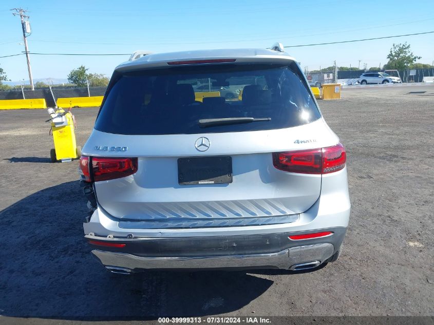 W1N4M4HBXLW038168 2020 Mercedes-Benz Glb 250 4Matic