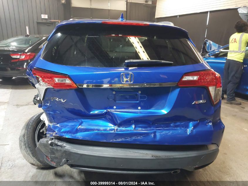 2021 Honda Hr-V Awd Ex VIN: 3CZRU6H55MM724729 Lot: 39999314