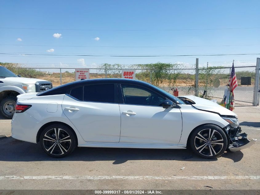 2023 Nissan Sentra Sr Xtronic Cvt VIN: 3N1AB8DV0PY272232 Lot: 39999317