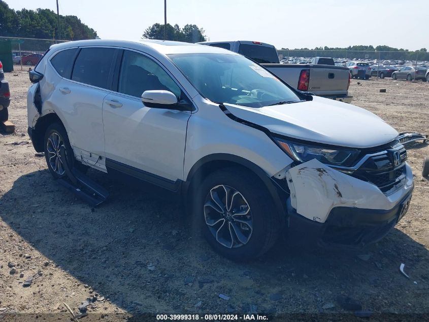 2021 Honda Cr-V Awd Ex-L VIN: 7FARW2H88ME008323 Lot: 39999318