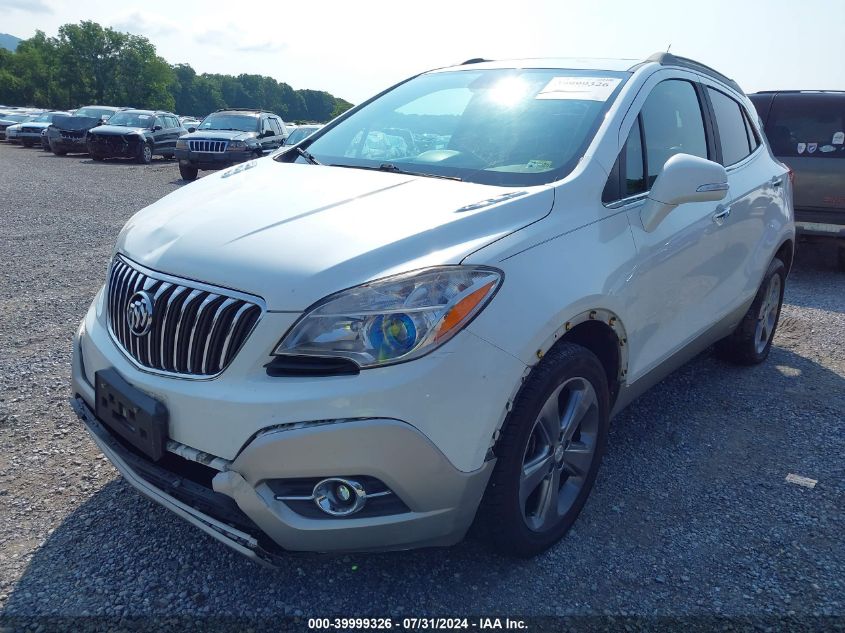 2014 Buick Encore Convenience VIN: KL4CJFSB7EB780578 Lot: 39999326