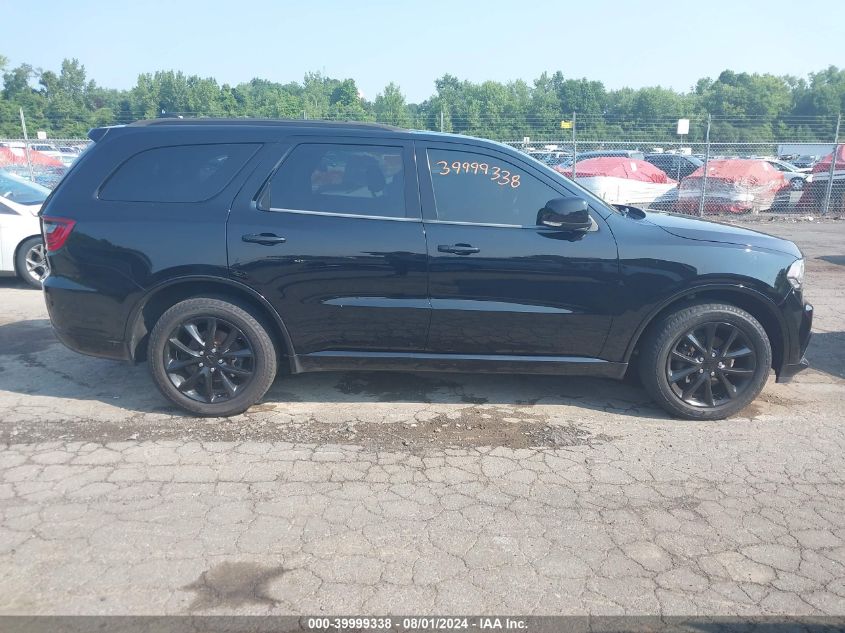 2018 Dodge Durango Gt Awd VIN: 1C4RDJDG0JC116937 Lot: 39999338