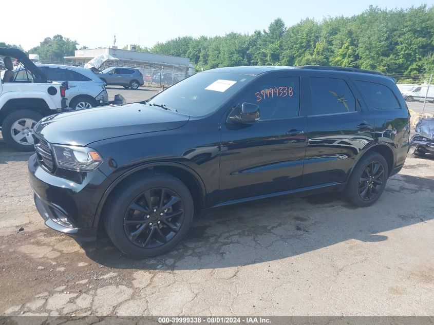 2018 Dodge Durango Gt Awd VIN: 1C4RDJDG0JC116937 Lot: 39999338