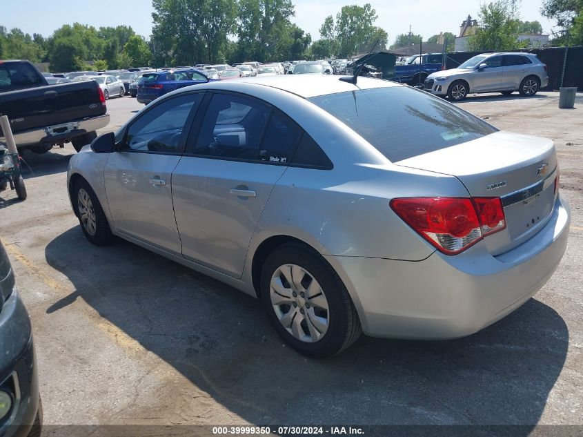 2013 Chevrolet Cruze Ls Auto VIN: 1G1PA5SH5D7279625 Lot: 39999350