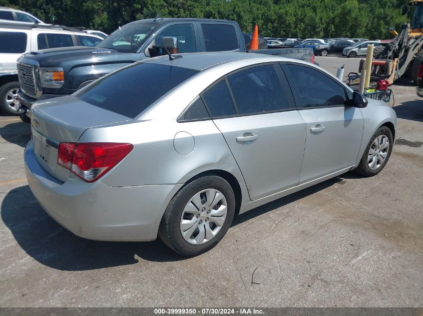 2013 Chevrolet Cruze Ls Auto VIN: 1G1PA5SH5D7279625 Lot: 39999350