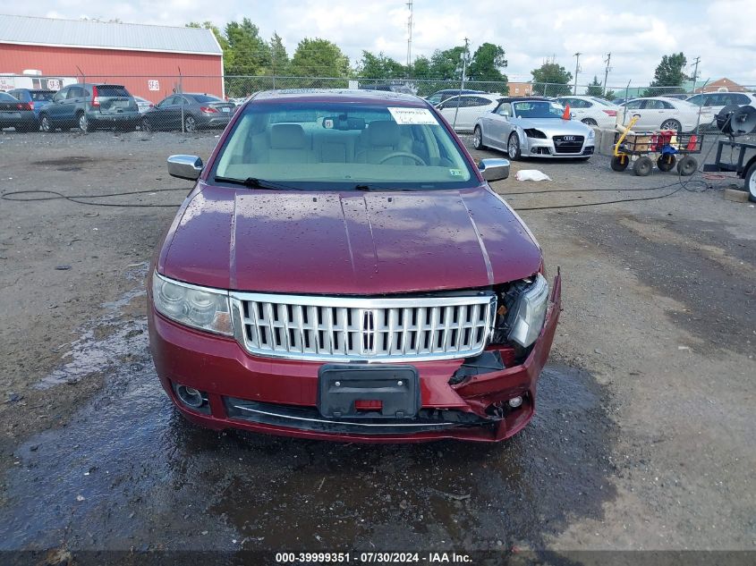 2007 Lincoln Mkz VIN: 3LNHM26TX7R614404 Lot: 39999351