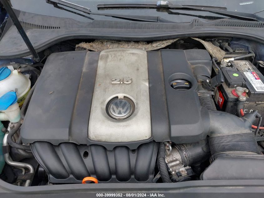 2007 Volkswagen Jetta 2.5 Option Package 2 VIN: 3VWDF81K37M139140 Lot: 39999352