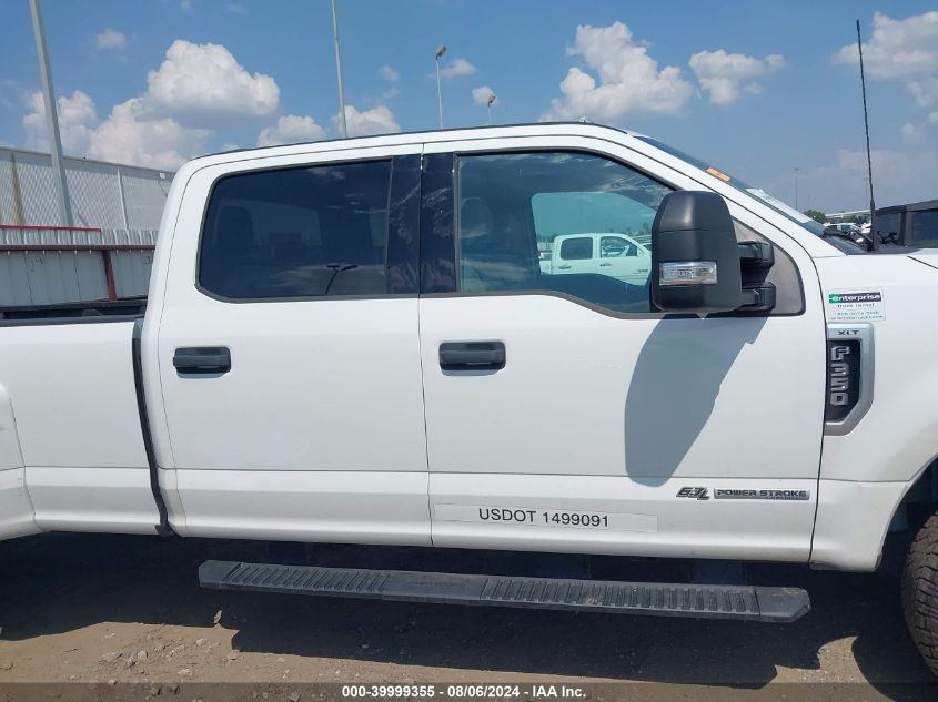 2022 Ford F-350 Xlt VIN: 1FT8W3DT8NEG27255 Lot: 39999355