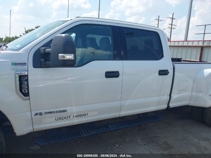 2022 Ford F-350 Xlt VIN: 1FT8W3DT8NEG27255 Lot: 39999355