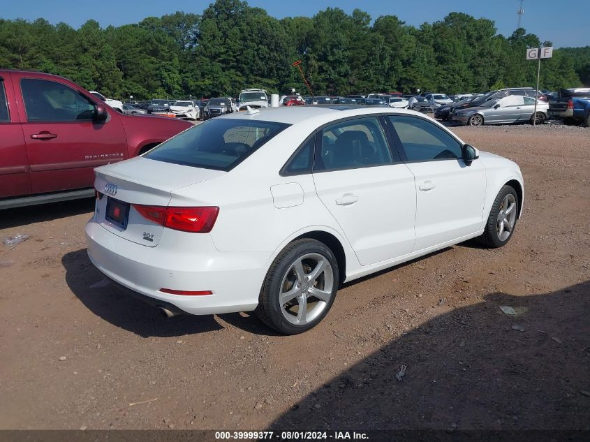 2016 Audi A3 2.0T Premium VIN: WAUB8GFF6G1118514 Lot: 39999377