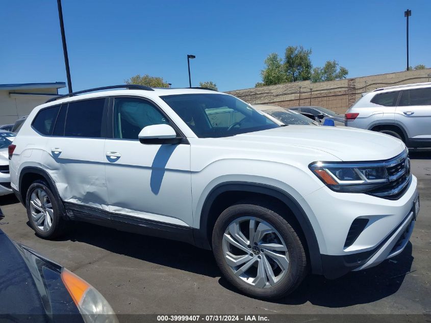 2021 Volkswagen Atlas 2.0T Se W/Technology VIN: 1V2JP2CA8MC544832 Lot: 39999407