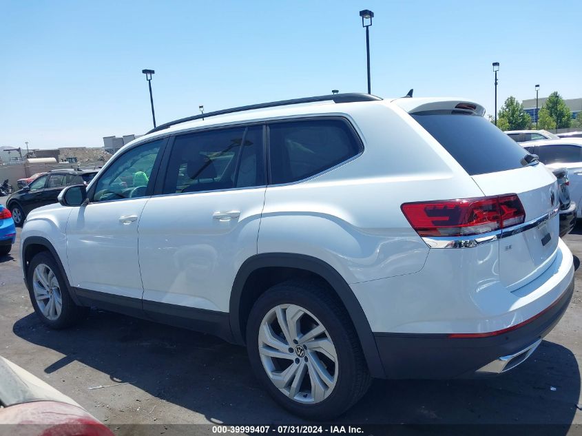 2021 Volkswagen Atlas 2.0T Se W/Technology VIN: 1V2JP2CA8MC544832 Lot: 39999407